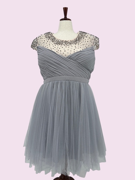 Little Mistress Dresses & Skirts - Little Mistress Embellished Tulle Skater Dress Size 20